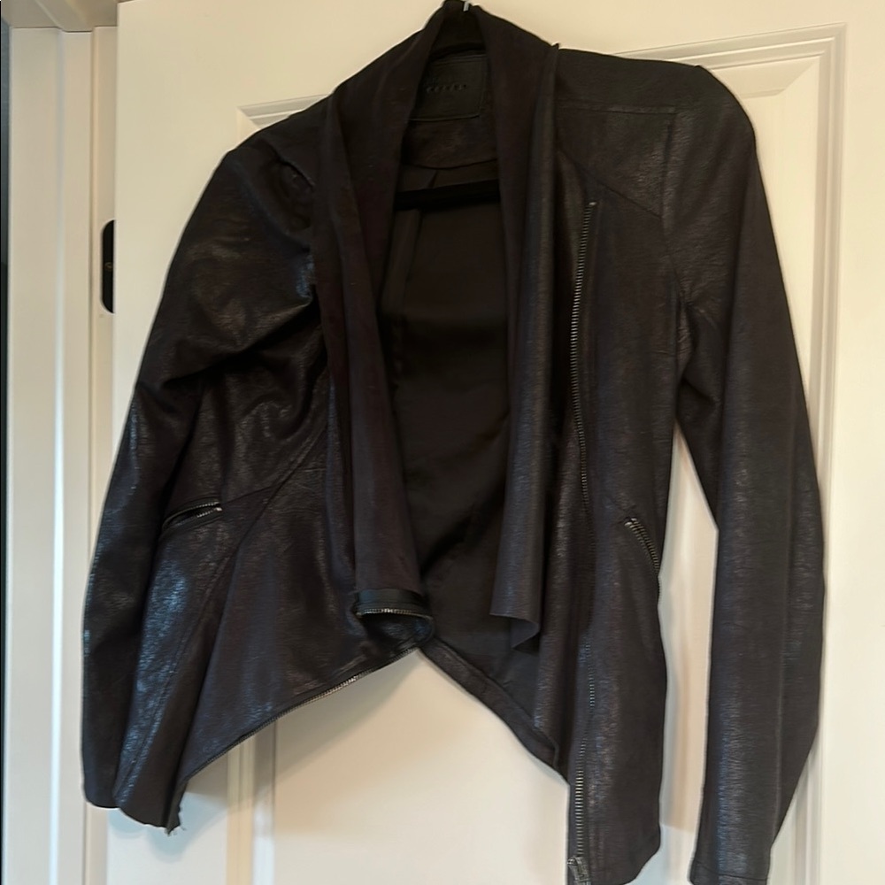 Women's Black Leather Jacket